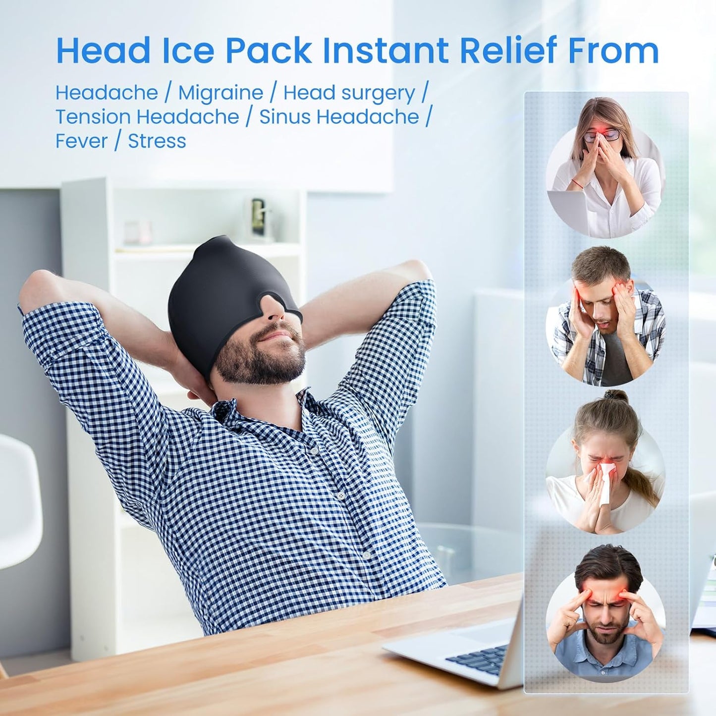 Migraine Relief Cap Therapy Headpack