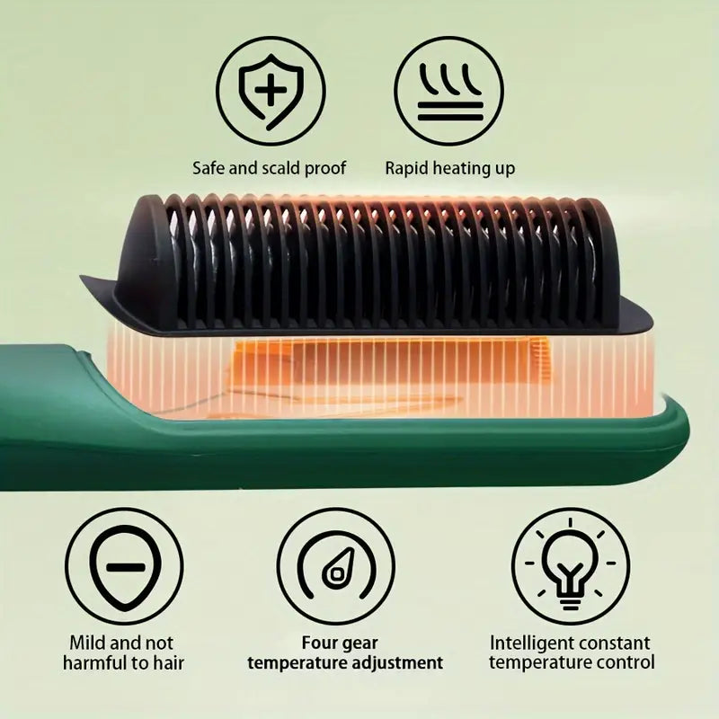 Electric Hair Straightener Brush