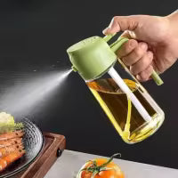 Oil Spray Bottle & Oil Dispense - 2 in 1 Oil Bottle